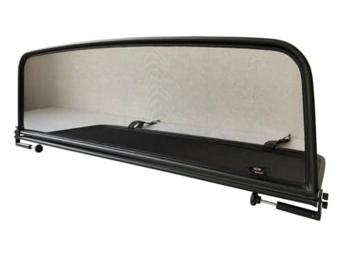 PureWind Windschott kompatibel mit VW Baujahr 1968-1979 (Schwarz) &ndash; Windschott Universal mit Schnellverschluss ohne Tasche