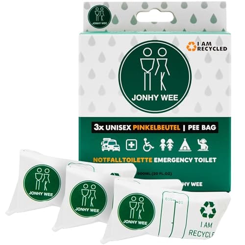 Jonhy Wee Pinkelbeutel Taschen-WC f&uuml;r Unterweg